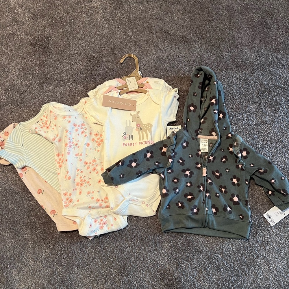 Carter's, Gerber, Chickpea 3-6 mo Clothing Set [7 pieces]